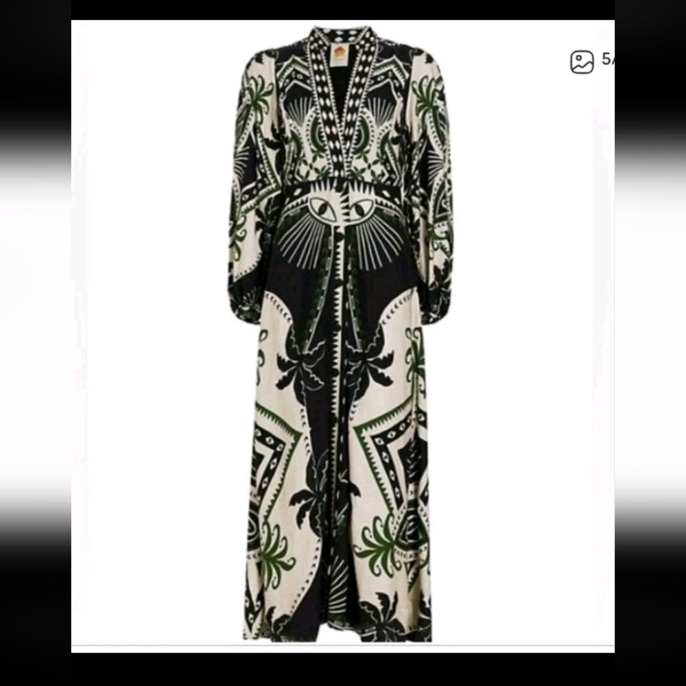 Farm Rio Mystic Scarf Maxidress - Picture 4 of 4